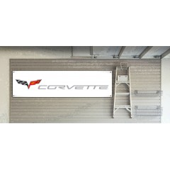 Corvette Garage/Workshop Banner